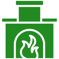 In-Room Gas-Burning Fireplaces