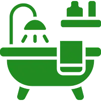 Every Room Has Its Own Bathroom